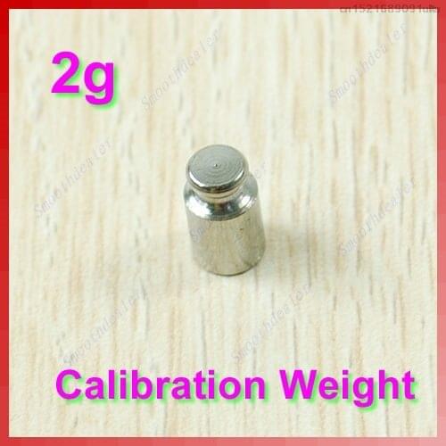 2021 Gram Calibration Weight Precision Jewelry Scale Pocket Digital Balance Test 2g
