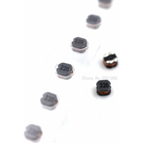 10PCS/LOT SMD Power Inductor CD32 22uH 22UH 220 SMD Inductance 3.5*3.0*2.0mm