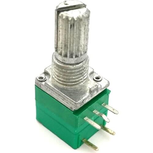 5pcs 5-pin rv097ns single audio amplifier potentiometer with switch B1K / 5K / 10K / 20K / 50K / 100K