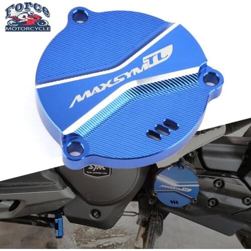 2020 High quality Motorcycle CNC Accessories Alumnium Frame Guard Cover Front Drive Shaft Guard For SYM MAXSYM TL 500 TL500