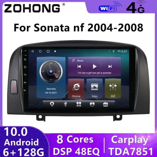 4G DSP For Hyundai Sonata NF YU XIANG Android Car Radio Multimedia Video Player GPS Navigation Stereo Audio Autoradio DVD 2 Din