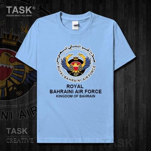Air Force Bahrain BHR Bahraini Islam Arabic BH new Tops t shirt mens clothes Short sleeve country Army Tactical Military 01