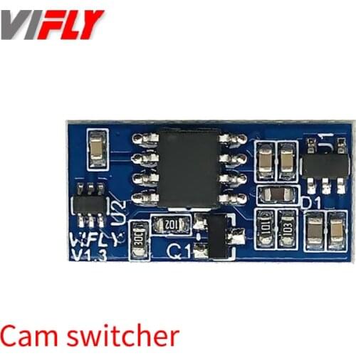 VIFLY Cam Switcher Easily Switch Two FPV Camera Support SBUS/IBUS/PWM for RC FPV Racing Freestyle Airplane Drones