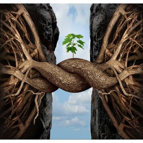 Custom ceiling wallpaper, 3D tree root murals for the living room bedroom ceiling wall waterproof wallpaper