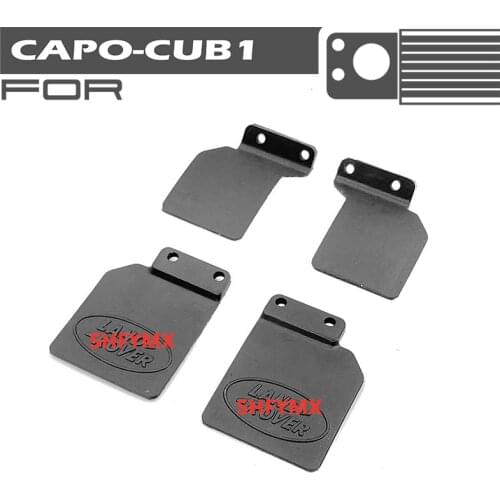 Remote Control Cars Upgrade Part Rubber Mudguard Fender For 1:18 Scale Rc CAPO CUB1
