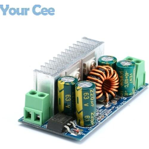 200W 15A DC-DC 8-55V to 1-36V Adjustable Buck Converter Step Down Module Voltage Power Supply 48V to 24V 12V 5V Aluminum Shell