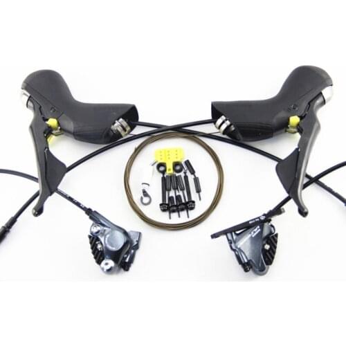 Shimano ULTEGRA ST R8020 Hydraulic Disc Brake DUAL CONTROL LEVER 2x11-Speed ST R8020 DUAL CONTROL LEVER + BR R8070 Brake