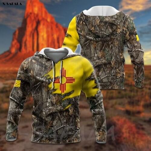 NEW MEXICO FLAG TORN Skull God Country 3D Printed Man Female Zipper HOODIE Pullover Sweatshirt Hooded Jersey Tracksuits
