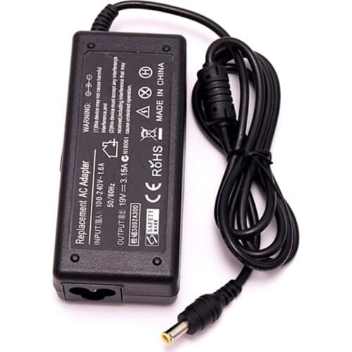 Free Shipping 8pcs 19V 3.15A 60W AC Adapter Laptop Charger For SAMSUNG AD-6019 Q35 Q70 X15 X05 X30 P30A P04214-UV Power Supply