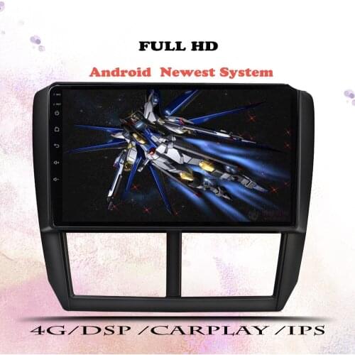 Android 10.0 Head Unit 4G DSP Car Radio Video Player GPS For Subaru Forester 3 Impreza 2007-2013 no 2din dvd Tape Recorder