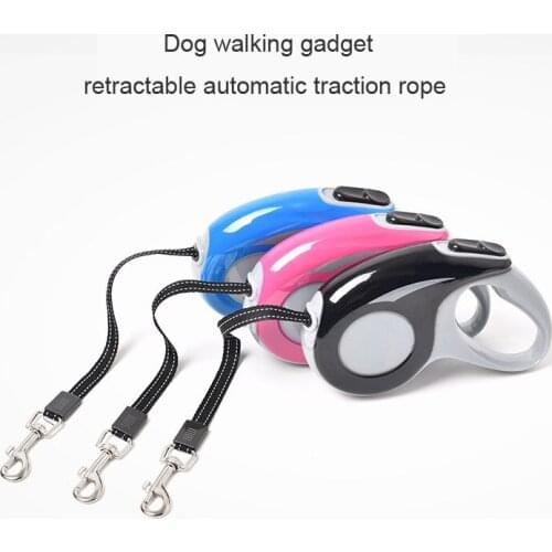 3M/5M Retractable Dog Leash Automatic Flexible Dog Puppy Cat Traction Rope Belt Dog Leash for Small Medium Dogs Pet Products