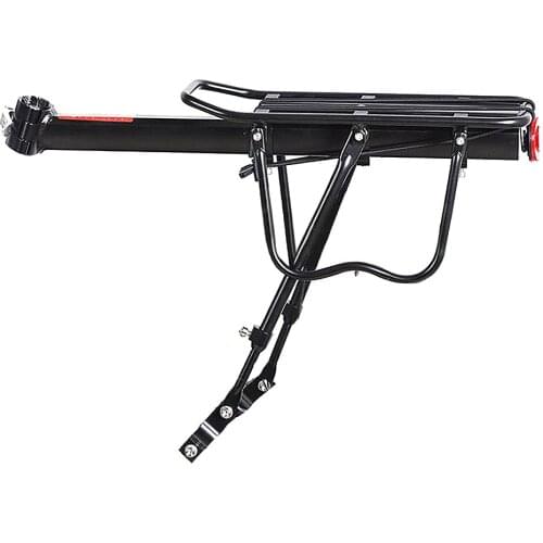 MTB Bike Rear Shelf Cycling Bicycle Rack Upgraded Bike Rack Aluminum Alloy Can bear 50KG Luggage Rear Carrier Trunk for Bicycles