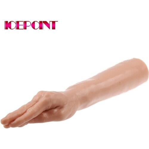 36*7cm Female Flesh Big Huge Long Dildo Realistic Hand Plam Large Dildos Penis Adult Gay Sex Toys for Women G-spot Masturbator