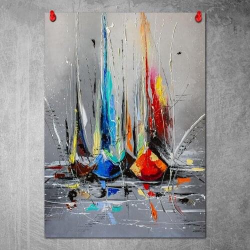 Ready To Sail Away Wall Art Poster Canvas Painting Nordic Wall Pictures Living Room Home Decor No Frame