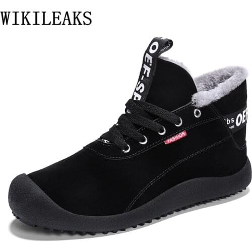 Ankle Boots Men Snow Boots Mens Winter Shoes Boots For Men Zapatillas Hombre Casual Chaussure Homme Heren Schoenen Sapatos 2020