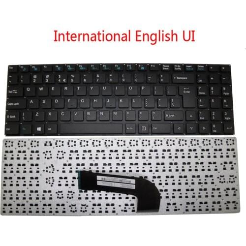 Laptop FR GR HU NE UI UK Keyboard For ECS US55II French Germany Hungary Nordic International English United Kingdom New