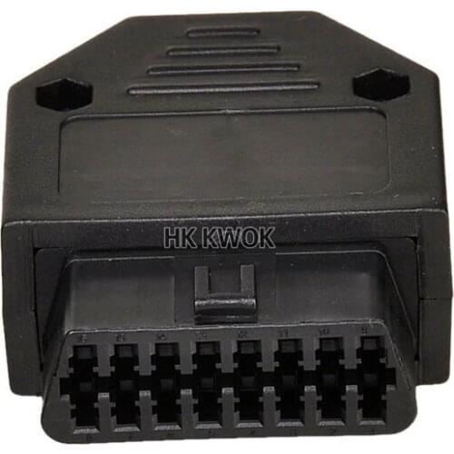 OBD2 OBD II OBD 2 16 Pin Connector Female Diagnostic Tool OBD Connector Plug Shell Terminal Screw Diagnostic-tool For Daewoo