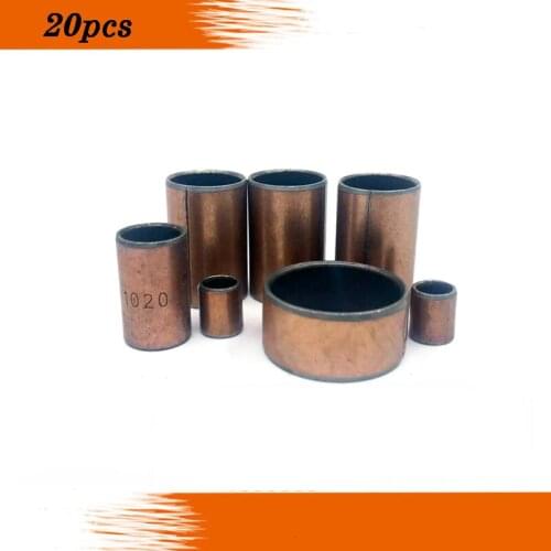 SF-1 3015 Oilless bush DU Self-lubricating bushing Sintered bush Size 30*34*15mm sliding bearing