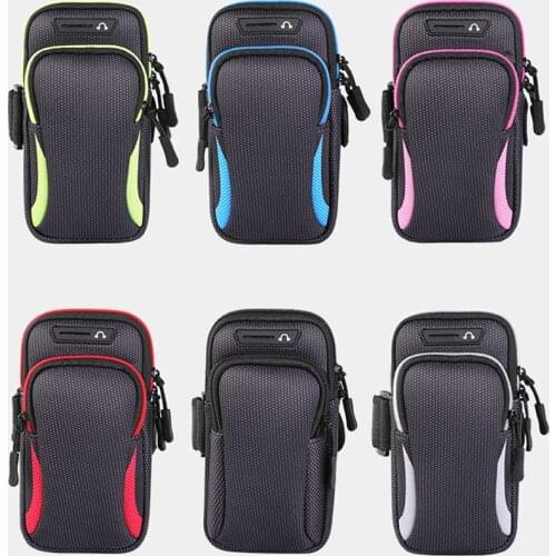 Outdoor Sports Arm Bag Running Mobile Phone Arm Bag Fitness Equipment Wrist Arm Bag Arm Band Holder Wallet For Running Jogging