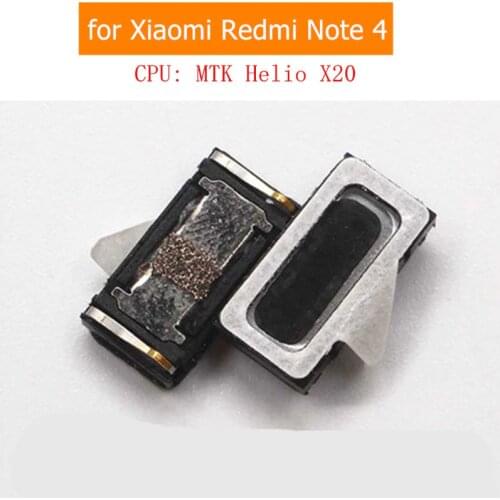 Test for Xiaomi Redmi Note 4 MTK Earpiece Speaker Cell Phone Receiver Ear Speaker Redmi Note4 MTK Replacement Repair Spare Parts
