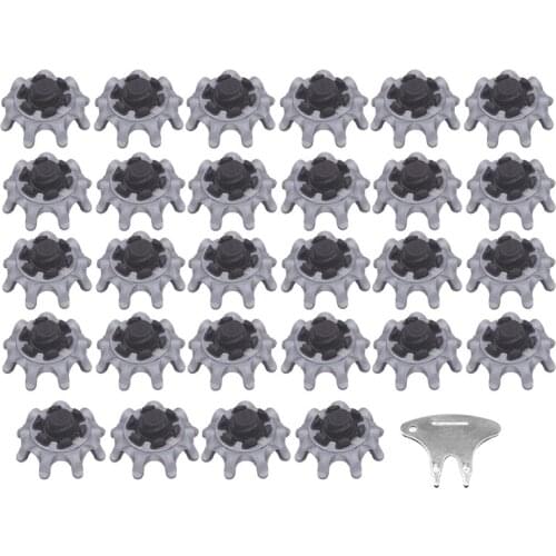 Top!-28 PCS Golf Spikes Replacement Golf Shoe Spikes Kit Golf Shoes Replacement Cleats Easy Install Fits Most Golf Shoes