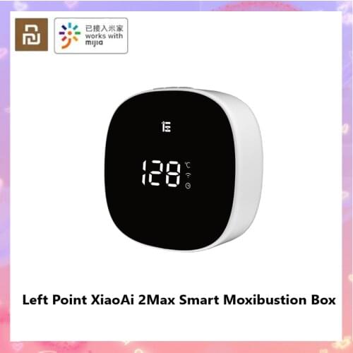 Mijia Left Point XiaoAi 2Max Smart Moxibustion Box Household Smokeless Portable Moxibustion Fumigation Apparatus Mi Home APP