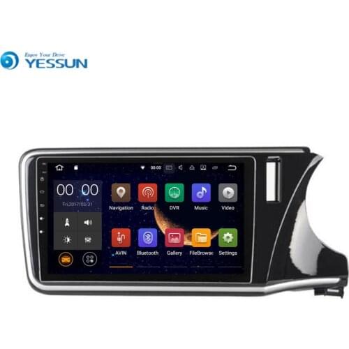 Yessun For HONDA CITY 2014~2016 Android 6.0 Multimedia Player System Car Radio Stereo GPS Navigation Audio Video