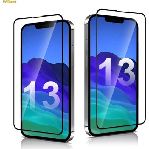 Tempered Glass For iPhone 11 12 13 Pro Max Mini X XR XS Screen Protector Film For iPhone 6S 6 7 8 Plus SE 2020 Protective Glass