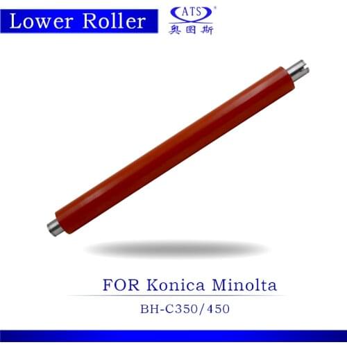 For Konica Minolta BH C350 C450 Pressure Roller Photocopy Machine Lower Fuser Roller Copier Parts BHC350 BHC450