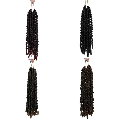 10 Inches Afro Kinky Curly Clip In Ponytails Puffs One-Piece Hair Extention for African American Black Women Curly Ponytail
