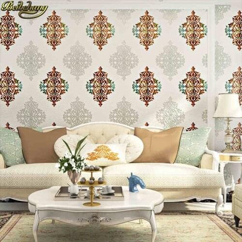Beibehang European luxury three - dimensional deer lintel 3d wallpaper living room papel de parede background wall paper