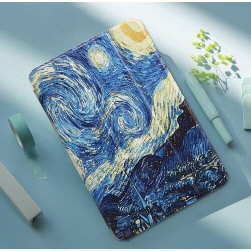 For Apple iPad Mini 1 2 3 7.9 inch Funda Painted PU Leather Stand Folio Case For iPad mini2 mini3 7.9‘’ Smart Cover