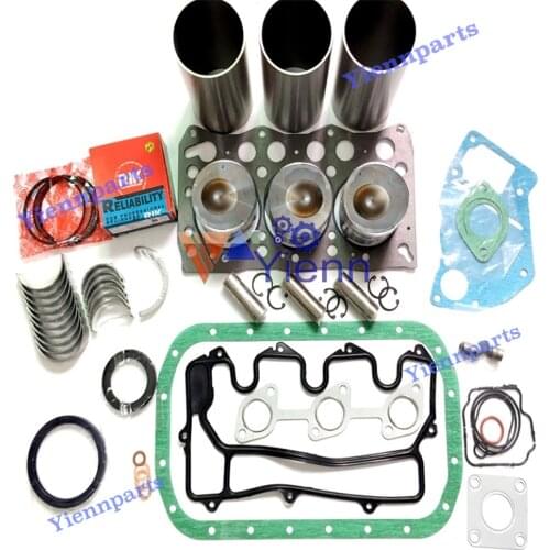 For ISUZU 3LD2 Engine Overhaul Rebuild KitHITACHI ZX27U ZX30U ZX35U EXCAVATOR Laudra Tractor Diesel Engine Parts