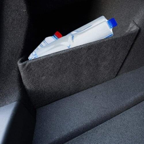 For Tesla Model 3 Model3 Trunk Boot Side Baffle Trunk Partition Parts Car Tail Box Storage Shape Clapboard Board Car Accessories