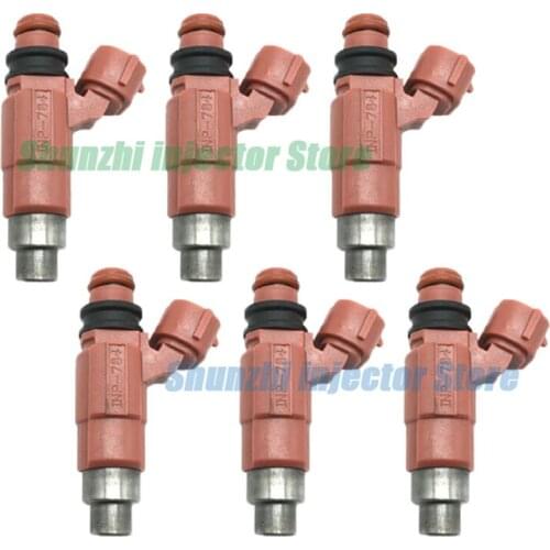 6pcs Fuel Injector Nozzle For Mitsubishi Mazda FENP-13-250 INP-784 FENP 13 250 INP 784 Replacement