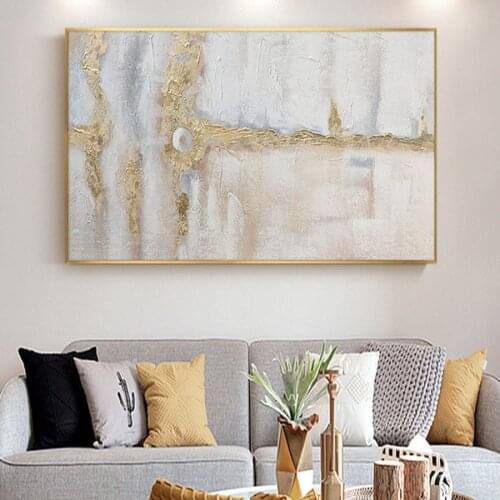 Hand-Painted Modern Abstract Picture Morandi Style Oil Painting On Canvas Hand Made NORDIC Mural Wall Art Top Quality Home Decor