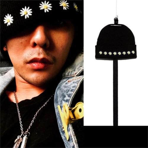 Kpop G-DRAGON Peaceminusone Beanie Warm Winter Hats For Men Women Cap Knitted Hip Hop Casual Skullies OD96