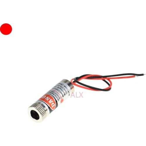 650NM 5MW red Point laser module focus adjustable Laser Head 5V Industrial Grade P0.05 LASER diode