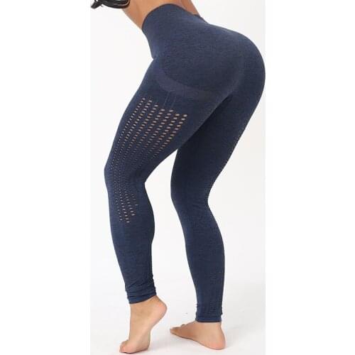 High Waist Fitness Legging Tummy Control Seamless Legging Energy Gym Workout Running Activewear Yoga Pants Hip Lifting Trainning