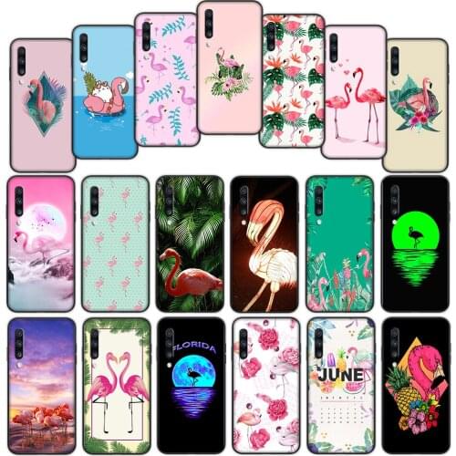 Cute Flamingo Soft Cover Case for Samsung Galaxy Note 10 20 Ultra S10 Plus S10e Lite