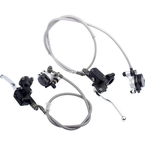 Motorcycle Front Rear Disc Brake Master Cylinder For 2 Stroke 47 49CC ATV Dirt Bike Go Kart Pocket Bike Quad Goped Scooter Moped