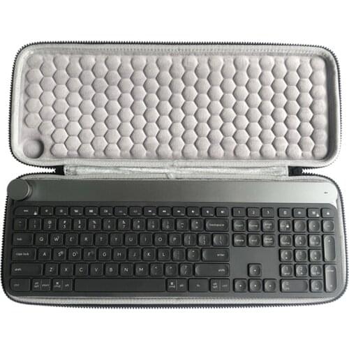 Portable Protective Box For G Craft Wireless Keyboard Storage Keyboard Shockproof Compressive Elastic Sponge Zip Bag