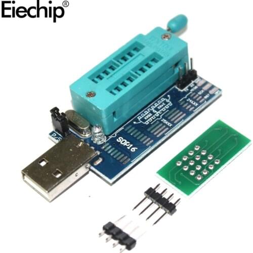 Bios Board MX25L6405 W25Q64 USB Programmer LCD Burner CH341A Progammer For 24 25 EEPROM Series For Arduino CH341 Programmer