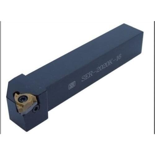 SER 20 20 K16 /SER2020K16 Threading Turning Tool Holder 16ER I.C. 3/8" Inser CNC External thread Turning tool rod