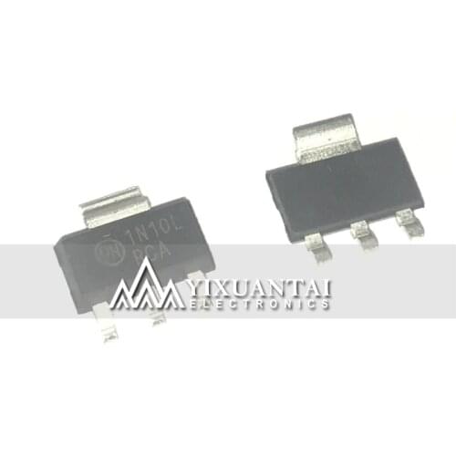 10pcs/lot Free shipping 100% original MIC39100-1.8BSTR MMFT1N10ET1G 1N10 MMFT2406T1G T2406 MMFT2955 J2955 SOT223