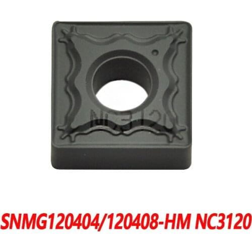 100% SNMG SNMG120404-HM NC3120 SNMG120408 Lathe Accessories Applied To Steel Processing South Korea Imported Quality Assurance
