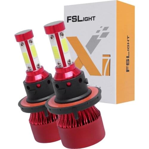 2Pcs Car Headlight H4 Hi/Lo Beam LED H7 H1 H3 H8 H9 H11 H13 9005 9006 9007 100W 20000lm 6500K Auto Headlamp Fog Light Bulbs
