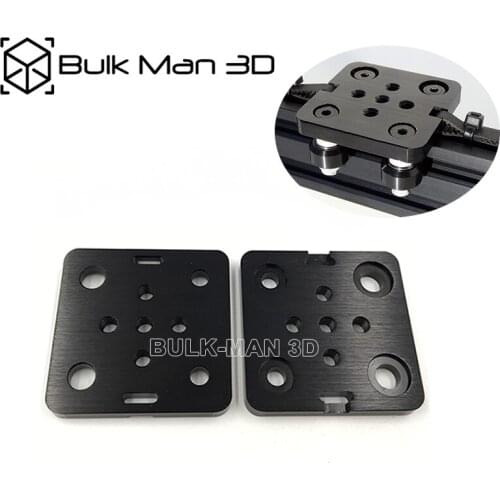 50pcs/Lot 3D Printer CNC Carving Machine Mini V Wheel Gantry Plate for V-Slot Rail Aluminum Extrusion Mini V Wheel