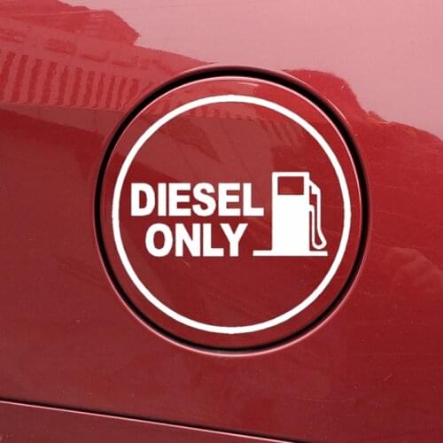 Car Sticekrs FIll Diesel Creative Funny Decoration Decals For Fuel Tank Cap Auto Tuning Stylling Vinyls D30