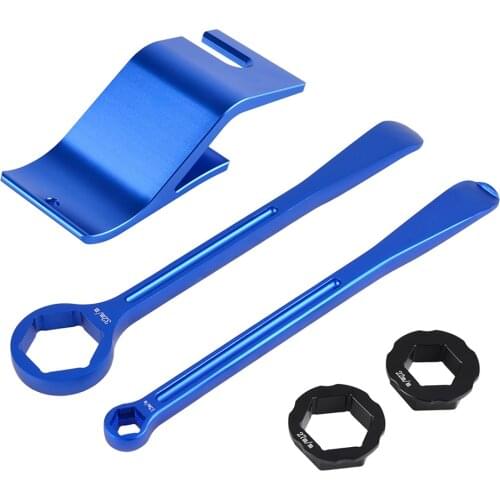 CNC Tire Tool Lever Spoon Axle Wrench Tire Removing For Husqvarna TE FE TC FC FX 125 250 350 450 501 610 701 Husaberg FE650